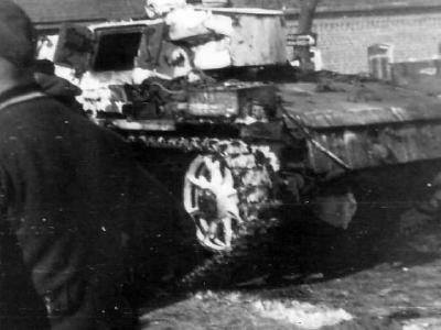White washed Panzer III of 2 Panzer Regiment – Eastern Front