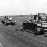 Panzer III tanks of the 5.SS-Panzer-Division „Wiking”