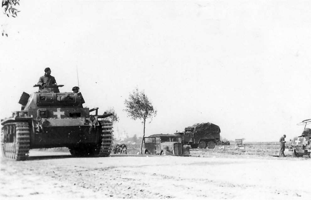Panzer III 1939 Brest Litowsk Poland