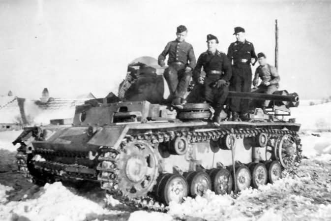 Panzer III with Stadtgas anlage 2
