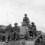 Pz.Kpfw. III and Tiger british POW Tunisia DAK Afrika Korps