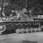 Destroyed medium tank Panzer IV 2