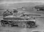 Panzer IV Ausf F2 and soviet M3 Stuart tank