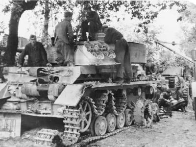 Italy Panzer IV in Panzerwerkstatt