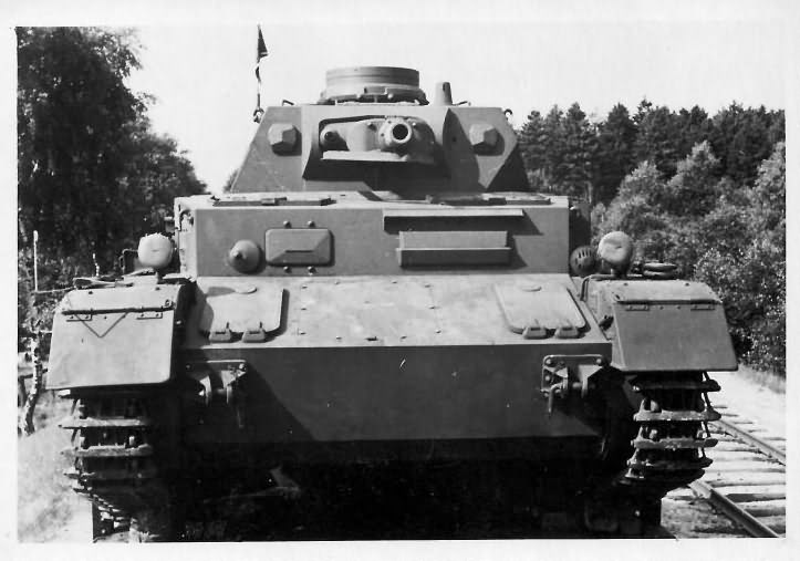 Panzer IV ausf C tank of the 65 Panzer Regiment