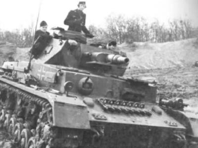 Panzer IV Ausf. F1 front