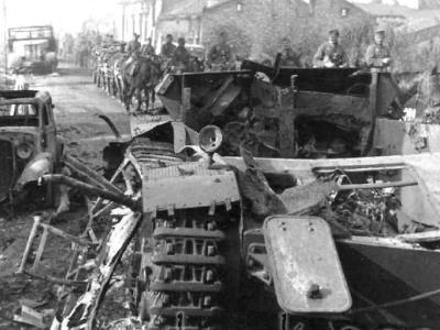 Knocked out Pz.Kpfw. IV 41