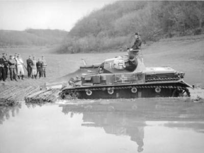 Panzer IV Ausf. A undergoing field trials