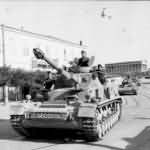 Athens Panzer IV tanks