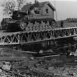 Panzer IV on bridge 9