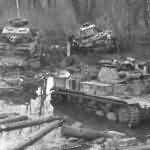 Panzer IV and Panzer II Russia October 1941