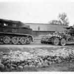 SdKfz 8 and Panzer IV on trailer