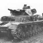 Destroyed Panzer IV ausf E Eastern front
