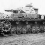 Damaged Panzer IV ausf E