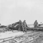 destroyed Panzer IV tanks Western Front