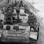 Column of Panzer IV tanks, Eastern Front 2