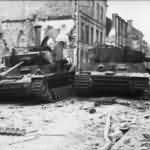 Villers Bocage destroyed Panzer IV and Panzer VI Tiger #112 of the schwere SS-Panzerabteilung 101