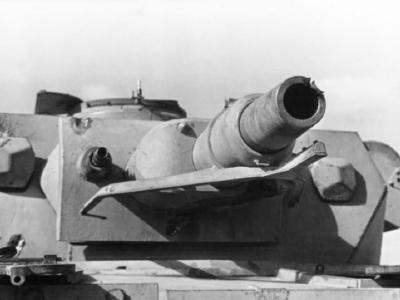 Afrika Korps Panzer IV turret