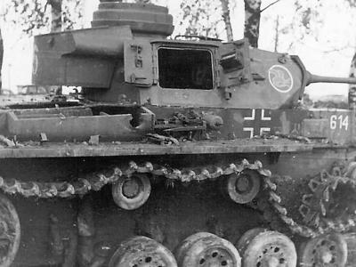 Panzer III 614 of the 2nd Panzer Division Russia 1941