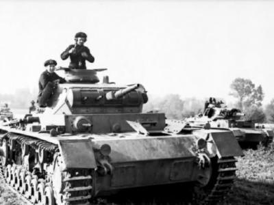 Panzer III ausf D with crews – Poland 1939