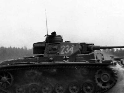Panzer III ausf L 234 of the 2. SS-Panzer-Division Das Reich