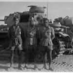 Panzer III and crew – Afrika Korps photo