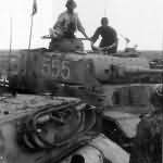 Panzer III tank turret number 555 schurzen