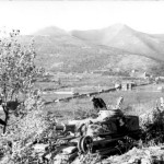 Panzer III Ausf N 121 dug in