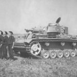 Italian Panzer III Ausf N of the Division CCNN M