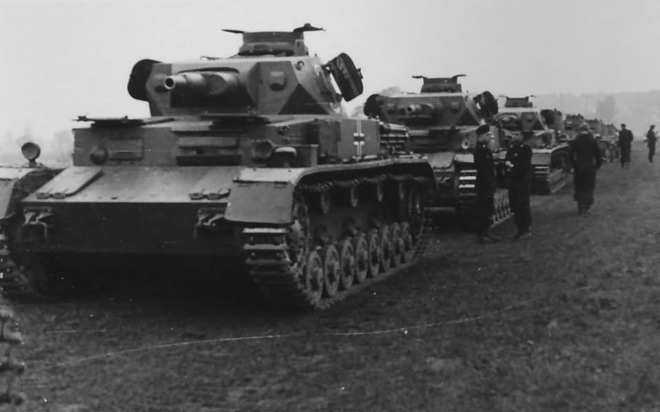 Panzerkampfwagen IV ausf B tanks