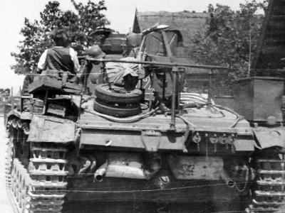 Panzerbefehlswagen III Ausf E rear