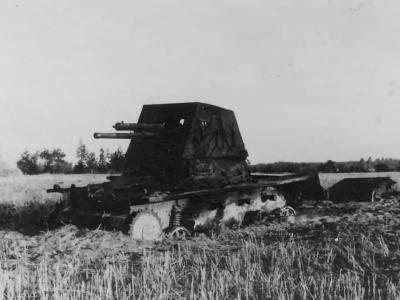 Destroyed Panzerjager I 2