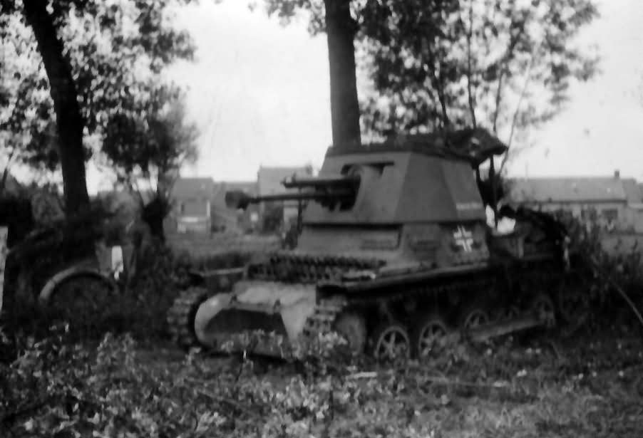 German tank destroyer Panzerjager I