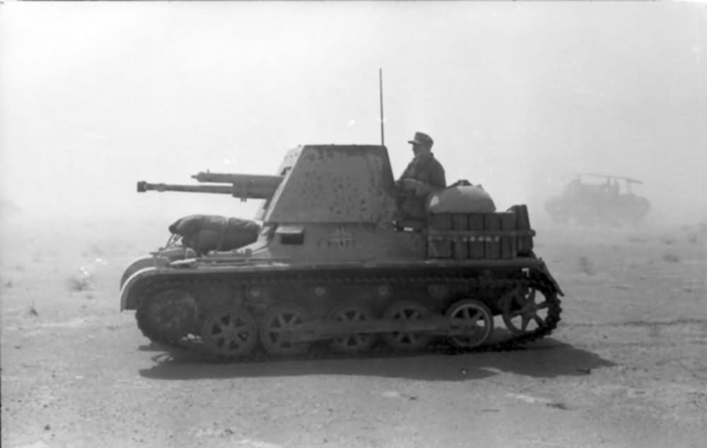 Panzerjager 1 of the Afrika Korps