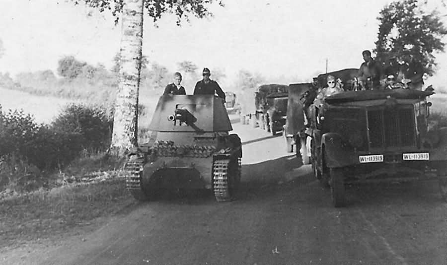 Panzerjager I 4.7 cm PaK(t) (Sf) auf Pzkpfw I Ausf B