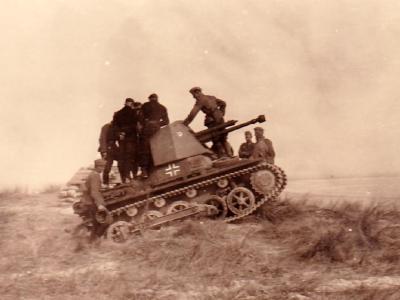 Panzerjager I german tank destroyer