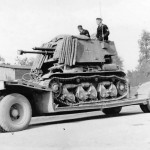 4,7cm (t) Panzerjager auf 35R(f) on trailer