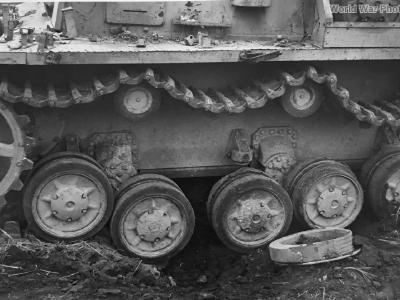 Damaged Panzer IV