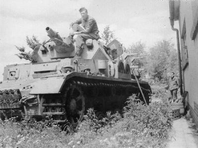 Panzer IV Ausf D Stadsgas Braunschwieg 1945