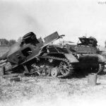 Destroyed Panzer IV France