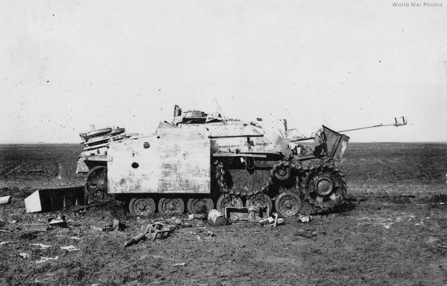 Destroyed StuG 40 Ukraine 1944