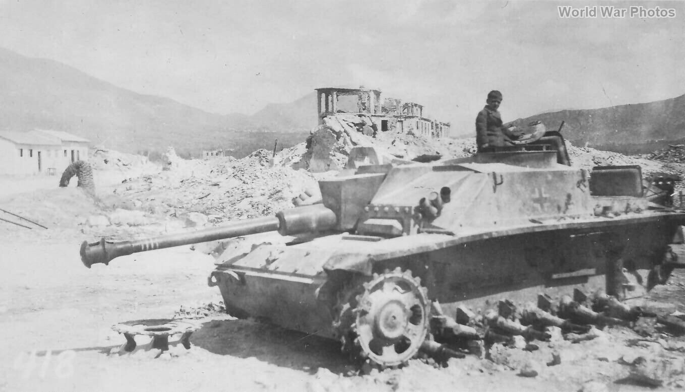 StuG 40 Italy 1944