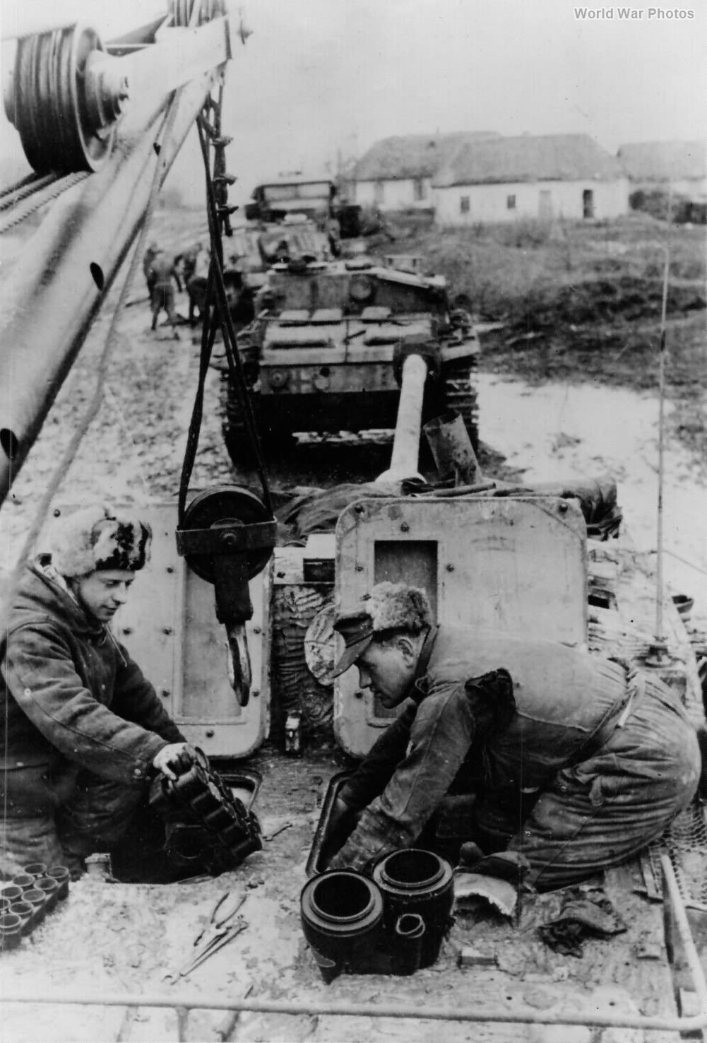 StuG III G engine deck