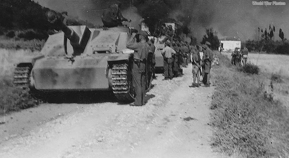 Sturmgeschutz Brigade 201, Greece 1943