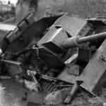 Destroyed StuG 40 Western Front