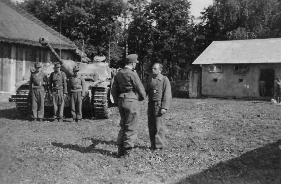 StuG 40 Ausf G ceremony