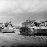 StuG 40 Ausf G guns with side schurzen
