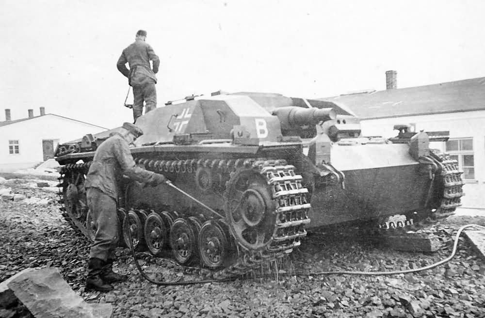 German assault gun StuG III Ausf B