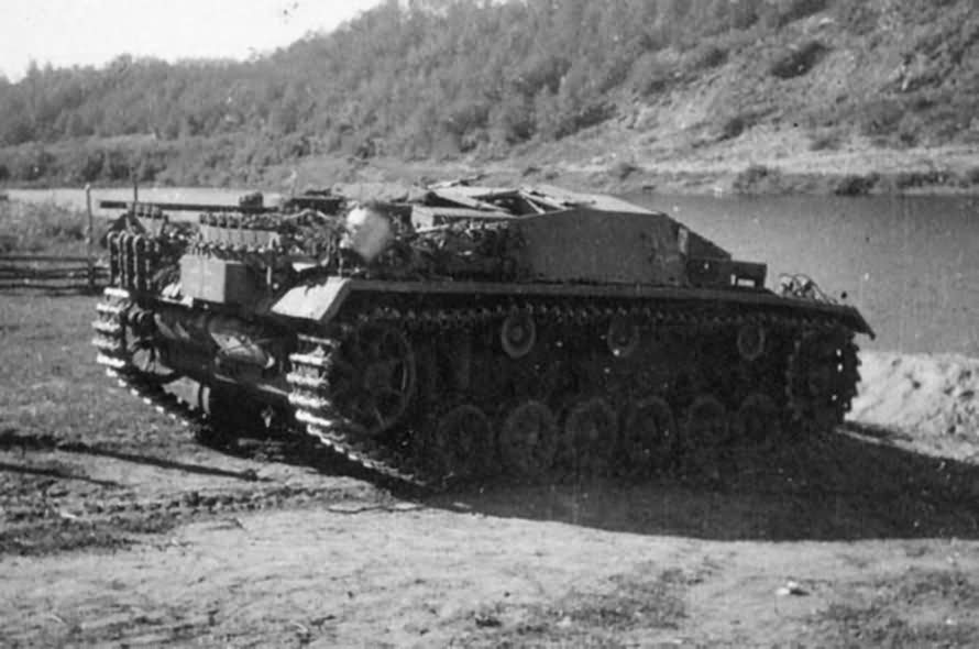 StuG III rear