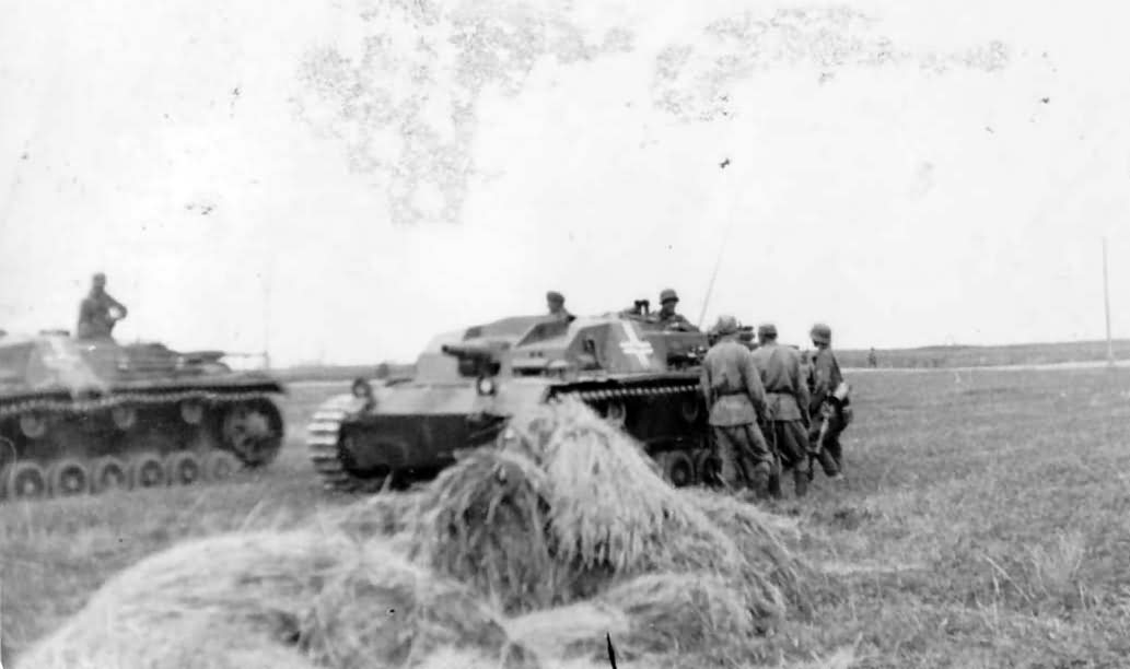 German assault guns StuG III 35